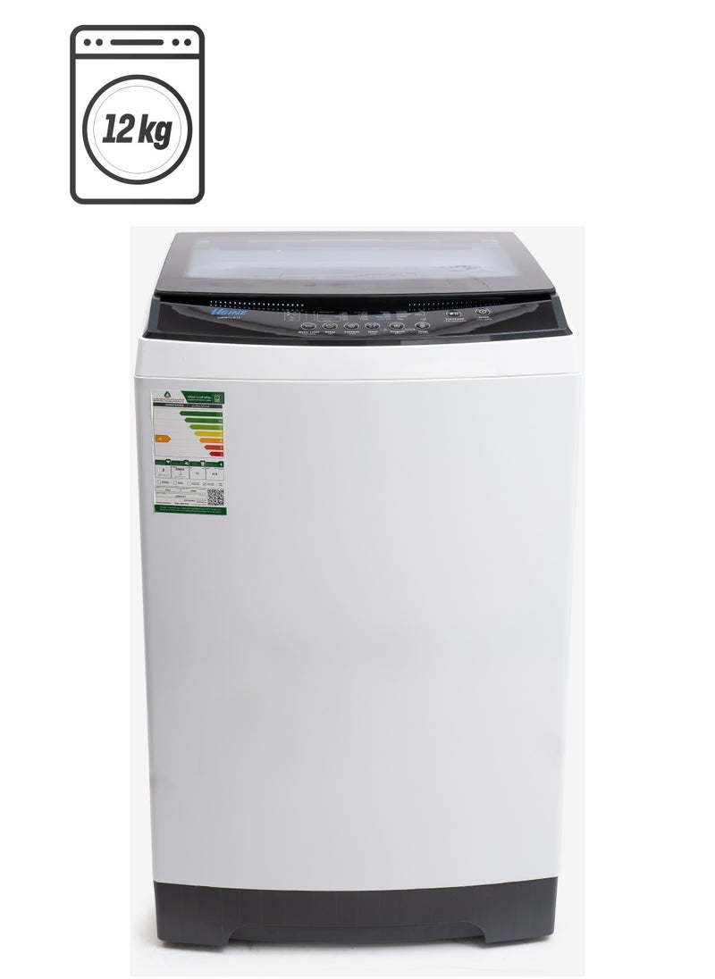 UGINE - Ugine Top Load Automatic Washing Machine, 12 KG, White - UWMTLN12W - Image 1