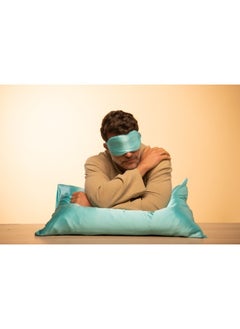 BRIGHTLY LABS Enhance Sleep Quality with Silver-Infused Mulberry Silk Pillowcase: Antibacterial, Hypoallergenic, Grade 6A Silk, Silver Ion Treatment, Soft & Cooling, Standard Size (51x66cm).  - Image 4