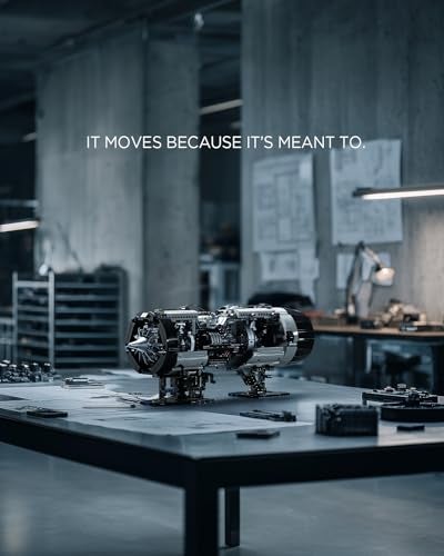 Nifeliz Turbofan Engine Building Set Engineering Challenge Model for Adult Collectors Physical Science Project and Display Piece 2216 PCS NF10317 - Image 5