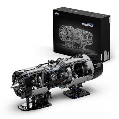 Nifeliz Turbofan Engine Building Set Engineering Challenge Model for Adult Collectors Physical Science Project and Display Piece 2216 PCS NF10317 - Image 1