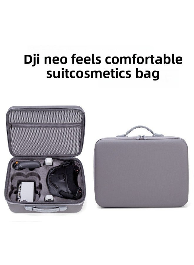Suitable For DJI NEO Somatosensory Changfei Storage Bag Diagonal N3 Glasses Set Box Protection Crossing Machine Accessories-Color:Gray-Size:34/25.5/14.5cm - Image 1