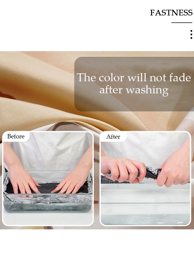 DUNISO Bottom Bunk Bed Curtains Privacy Curtains Breathable Dustproof Single Bed Blackout Curtains Privacy Cloth Panels Underbed Loft Bed Canopy Tent Curtain Shading Drapes for Dorm Home College 2 Panels - Image 5