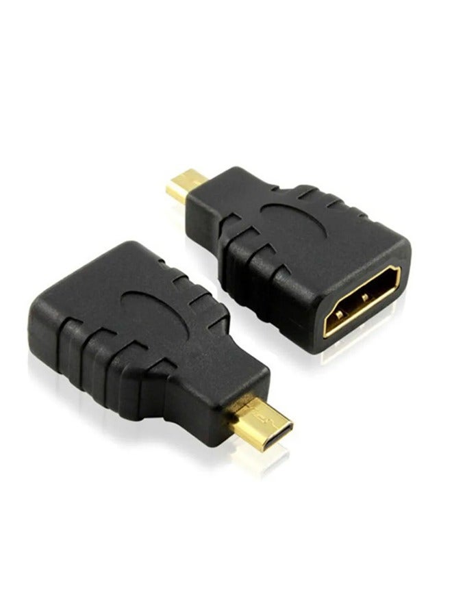Taimi HDMI Female to Micro HDMI Male Adapter Connector HD TV DVD  - Image 1