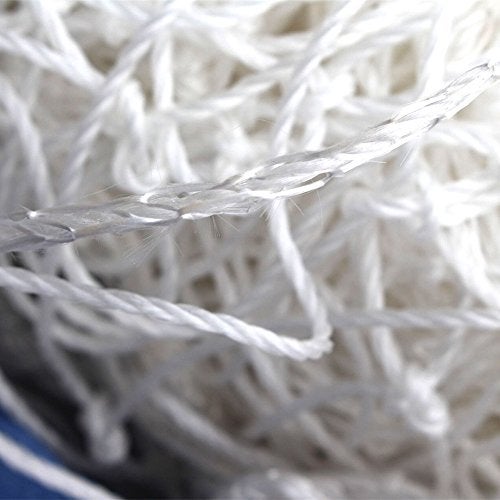 CHICIRIS شبكة كرة القدم CHICIRIS بديلة، حبل سميك 2.8 مم، شبكة هدف كرة القدم، 10 × 7 قدم / 18 × 7 قدم / 24 × 8 قدم، شبكة رياضية، ملحقات كرة القدم، شبكة خلفية لكرة القدم، لملعب كرة القدم (هدف 11v11) - Image 4