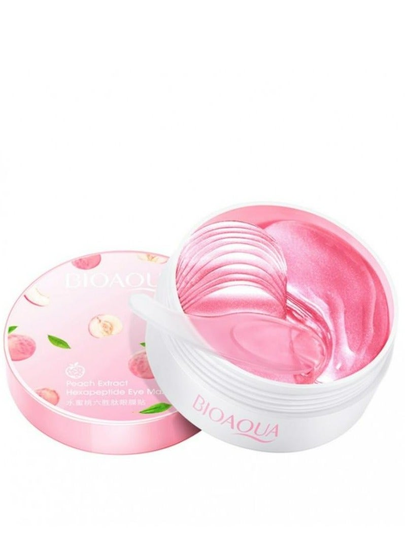 BIOAQUA Honey Peach Hexapeptide Eye Mask 80 g - Image 2