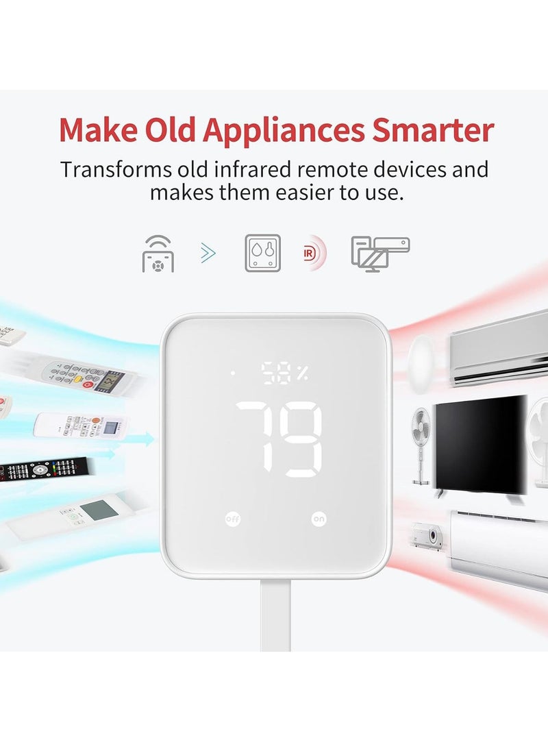 Generic - 2 (2nd Gen), Work As A Wifi Thermometer Hygrometer, IR Remote Control, Smart Remote And Light Sensor, Link Switchbot To Wi-Fi (Support 2.4ghz), Compatible With Alexa & Google Assistant - Image 1