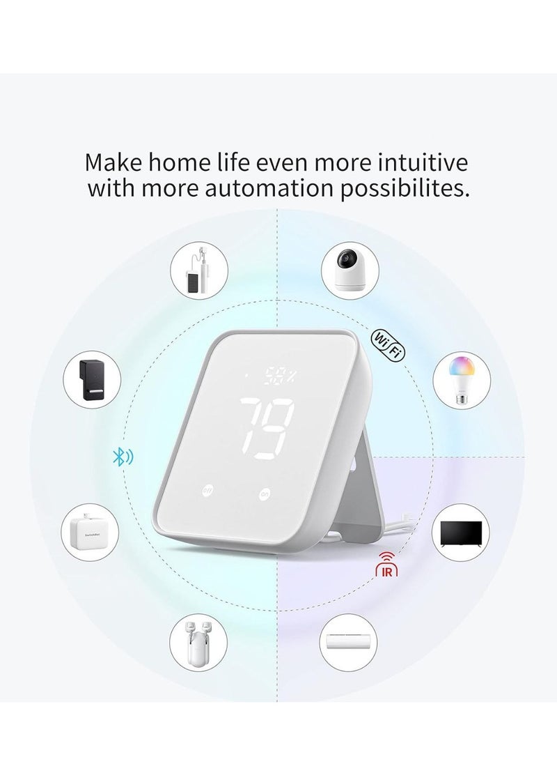 Generic - 2 (2nd Gen), Work As A Wifi Thermometer Hygrometer, IR Remote Control, Smart Remote And Light Sensor, Link Switchbot To Wi-Fi (Support 2.4ghz), Compatible With Alexa & Google Assistant - Image 1