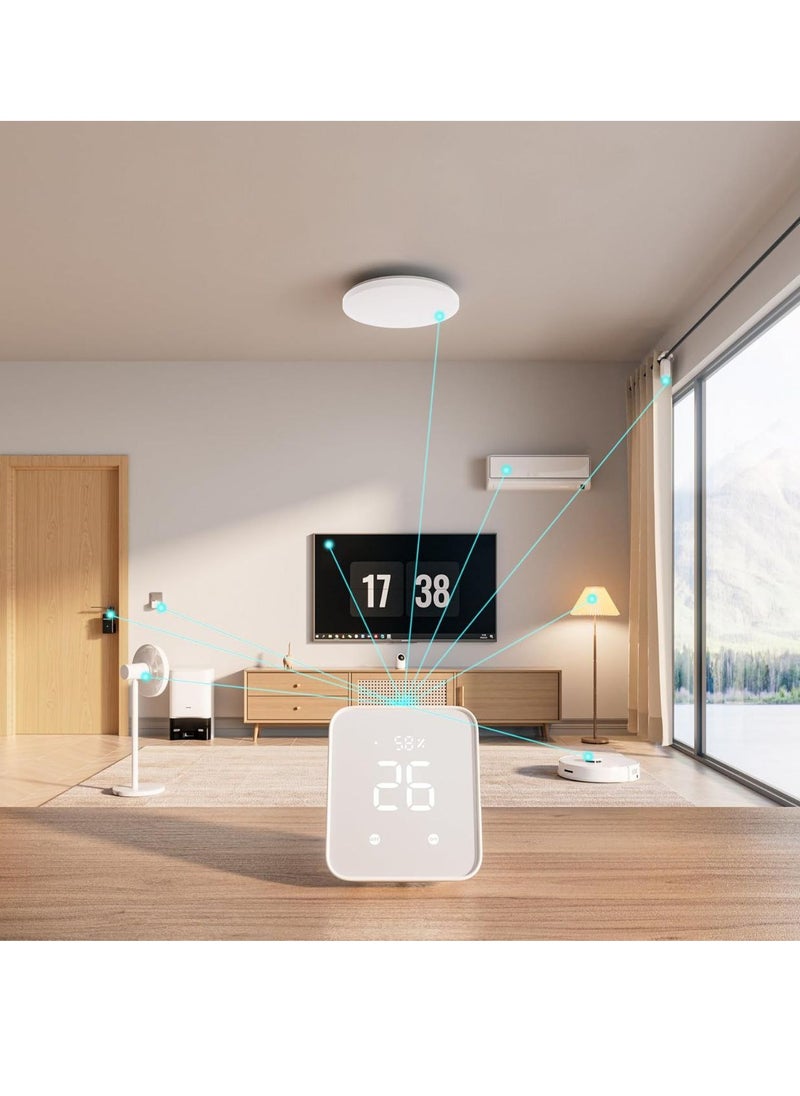 Generic - 2 (2nd Gen), Work As A Wifi Thermometer Hygrometer, IR Remote Control, Smart Remote And Light Sensor, Link Switchbot To Wi-Fi (Support 2.4ghz), Compatible With Alexa & Google Assistant - Image 1