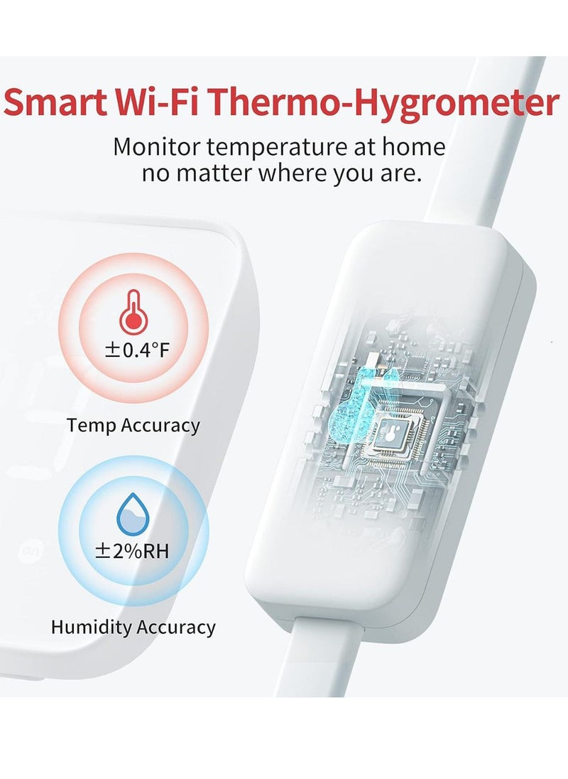Generic - 2 (2nd Gen), Work As A Wifi Thermometer Hygrometer, IR Remote Control, Smart Remote And Light Sensor, Link Switchbot To Wi-Fi (Support 2.4ghz), Compatible With Alexa & Google Assistant - Image 1