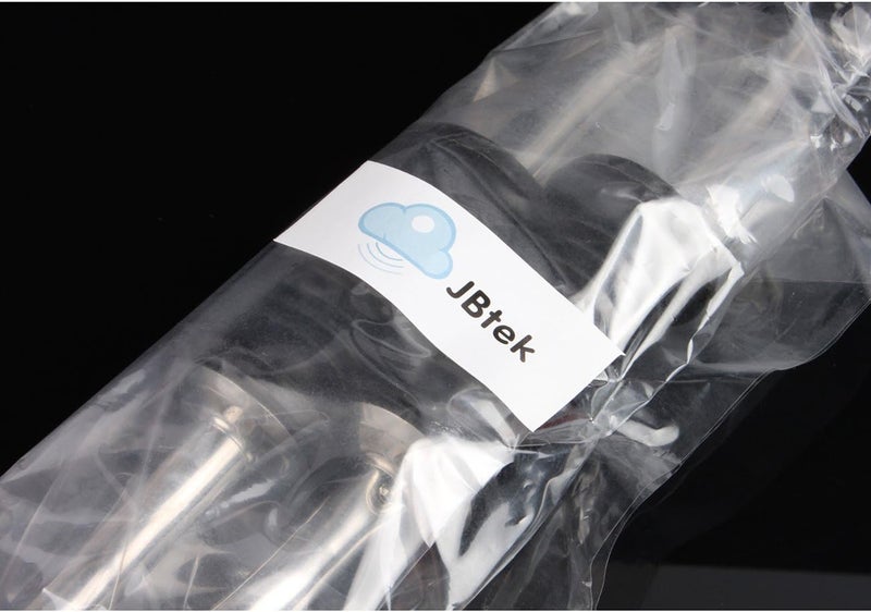 JBtek (12 Pack Stainless Steel Classic Bottle Pourers w/Tapered Spout - Image 3