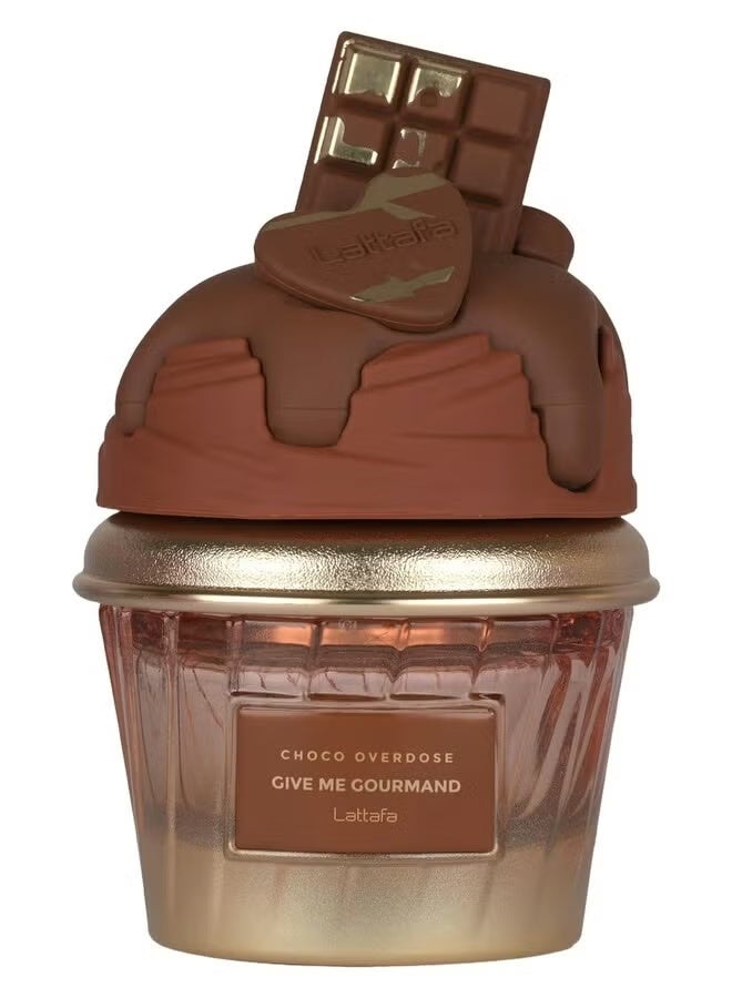 Lattafa Unisex Give Me Gourmand Choco Overdose EDP Spray 2.53 oz - Image 2