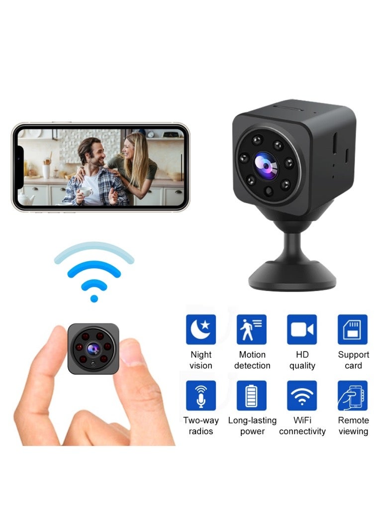 كاميرا مراقبة ذكية S3 بدقة HD 1080P – لاسلكية وتعمل عبر WiFi، تدعم الاتصال الصوتي ثنائي الاتجاه (مكبر صوت وميكروفون) - Image 3