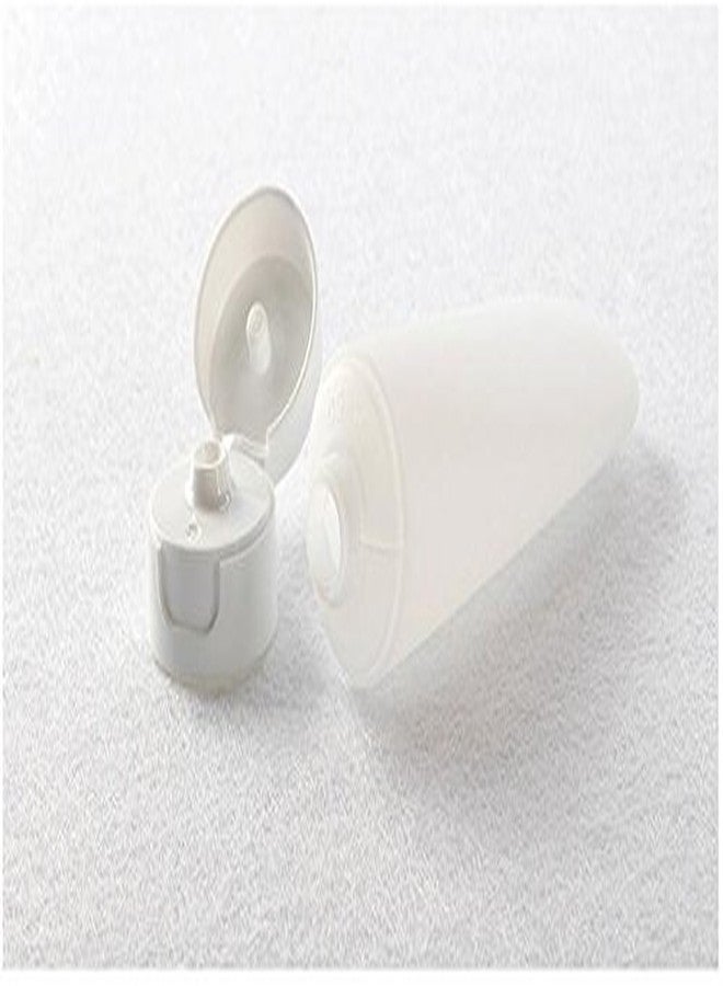 ASTRQLE 12Pcs Empty White Plastic Squeezed Facial Cleanser Makeup Comestic Soft Tube Bottle Container Vial Packaging Pot with Flip Cap for Body Bath Lotion Shower Gel Wash Shampoo Travel (30ML / 1oz) - Image 5