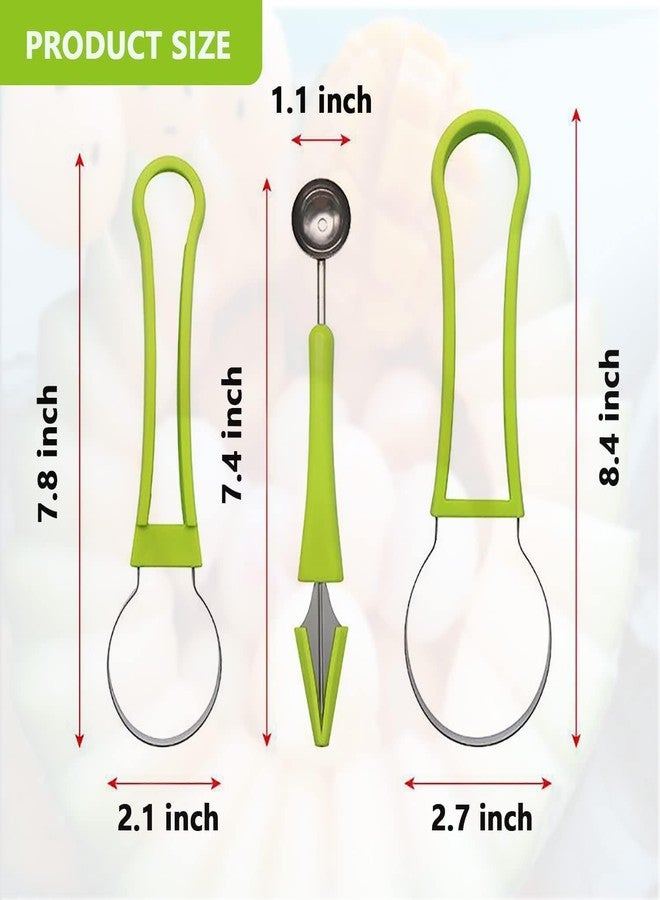 BuyLift 12pcs Vegetable Cutter Shapes Set & 4-in-1 Melon Baller Scoop – Stainless Steel Cookie Cutters, Fruit Scooper, Seed Remover & Carving Tools | Fun Food Molds for Kids & Kitchen Accessories - Image 4