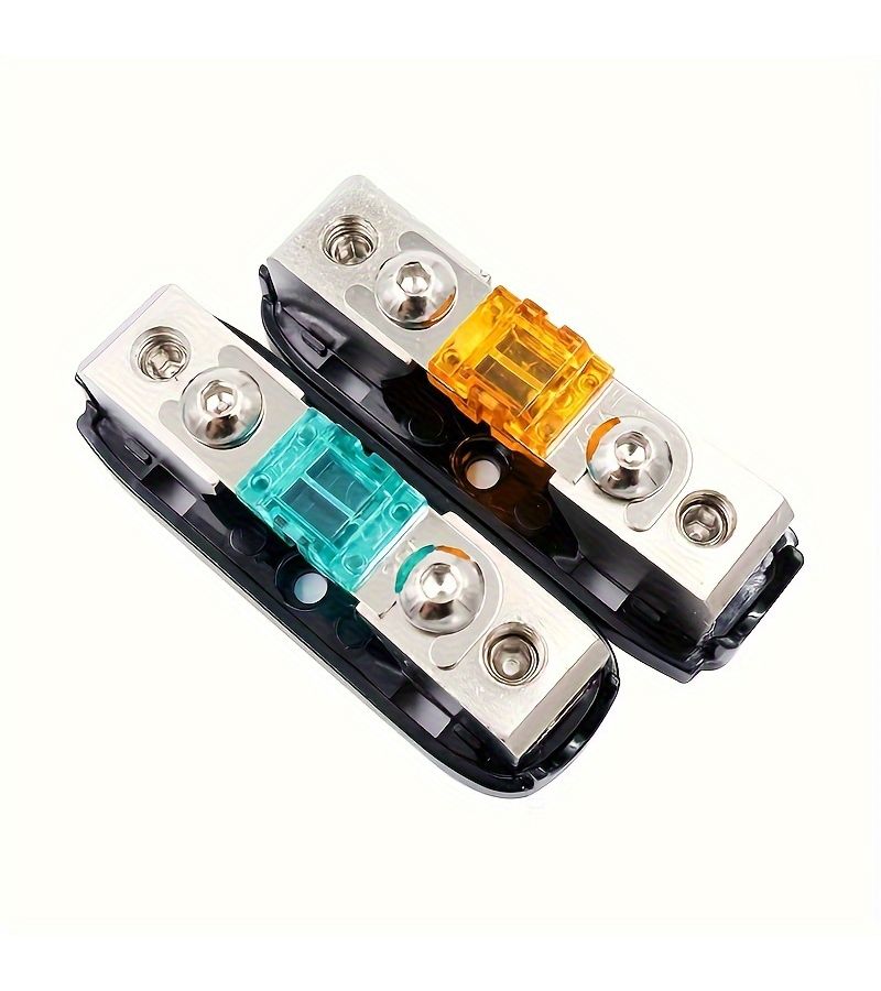 Mini Frosted AFS Fuse Holder 150A for Car Audio Modification - Image 2
