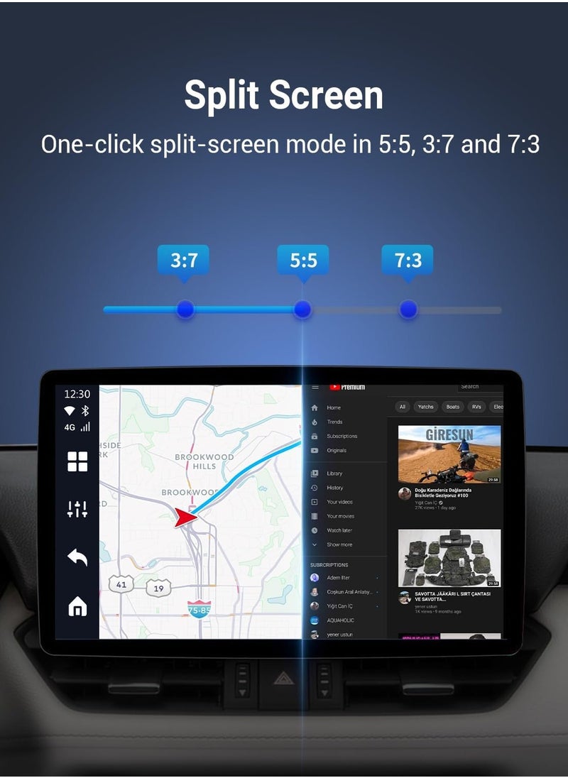 Ottocast - OTTOCAST P3 CarPlay AI Box  Android 12.0 CarPlay Video Adapter Wireless CarPlay Android Auto Dongle Support HDMI Output, - Image 1