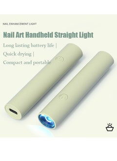 ZVEV Wireless Handheld UV Light For Gel Nails, Mini Nail Dryer, Portable Gel Polish Curing Lamp, Perfect Gift for Girls（Green）  - Image 2