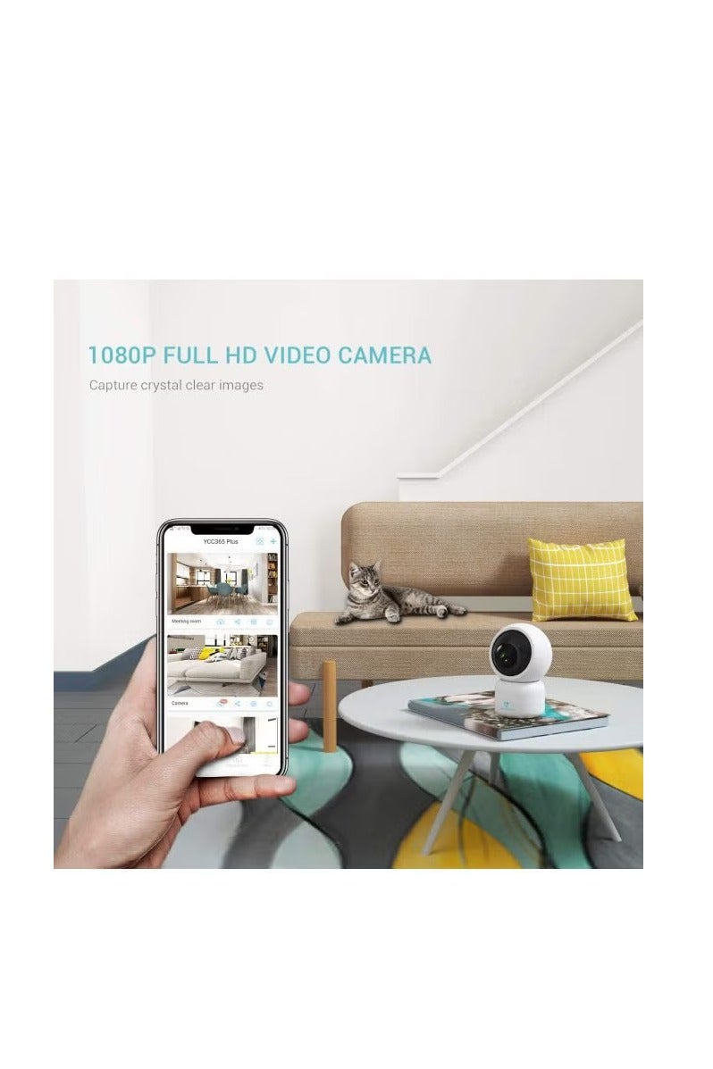 HeimVision HM203 1080P Security Camera With Smart Night Vision/Ptz/Two-Way Audio, 2.4GHz Wireless Home Surveillance IP Camera For Baby/Elder/Pet/Nanny Monitor, Cloud Service/Microsd Support - Image 2