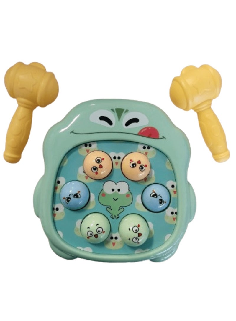 Hand eye coordination tapping frog game, baby tapping mole toy - Image 1