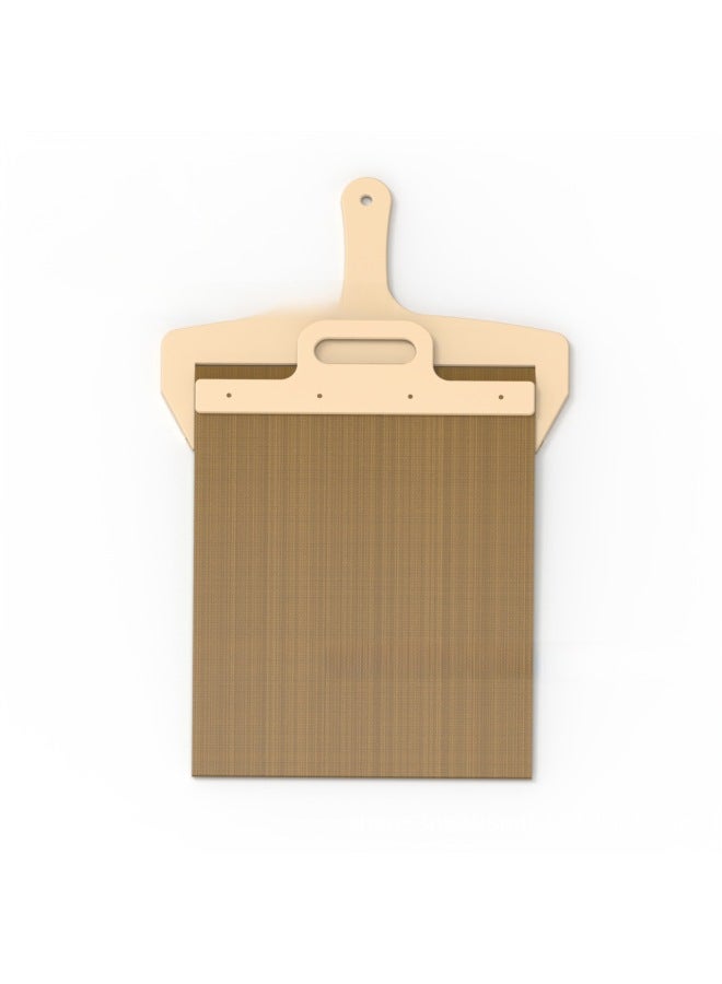Sliding Pizza Peel Baking Tool Pizza Scoop Storage Board Rectangular American Style Pure Color For Universal Use Not A Gift-Dimensions:Boxed - Image 1