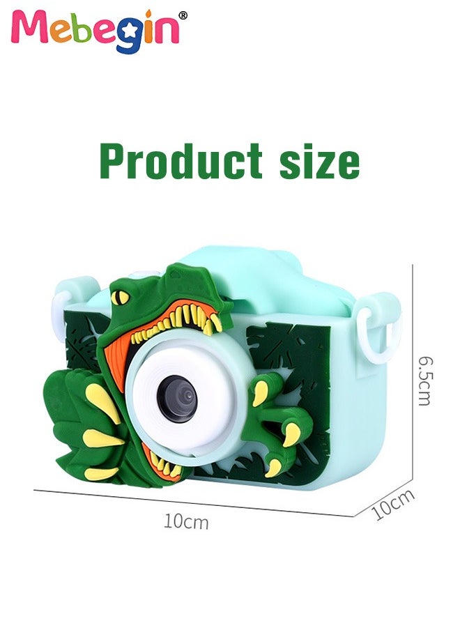 Dinosaur Shape Kids Toy Camera for Kids 1080P HD Toddler Digital Video Camera with 16G SD Card,Portable HD 48 Million Pixels Kids Selfie Camera Perfect Birthday Gifts Green - pzsku/ZFB80E8A782A36959FB38Z/45/_/1697092113/f75e4ed0-6429-49d3-9984-7b8c7925cabe