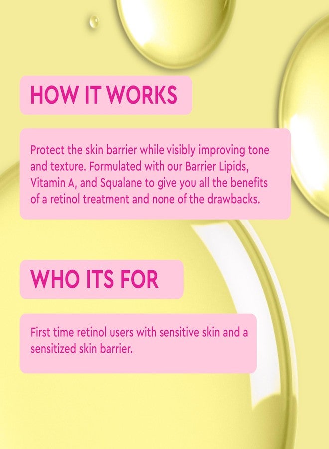 BYOMA زيت ريتينول BYOMA الحساس - علاج للوجه مع سكوالان وفيتامين A - مثالي للبشرة الحساسة - إصلاح الحاجز - 1.01 أونصة سائلة - Image 4