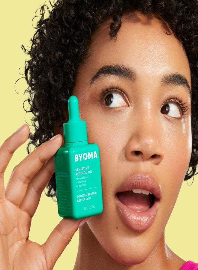 BYOMA زيت ريتينول BYOMA الحساس - علاج للوجه مع سكوالان وفيتامين A - مثالي للبشرة الحساسة - إصلاح الحاجز - 1.01 أونصة سائلة - Image 3