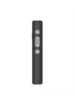 B1 Multimedia Infrared Laser Pointer Teaching Business Wireless PPT Page Turning Pen(Black)