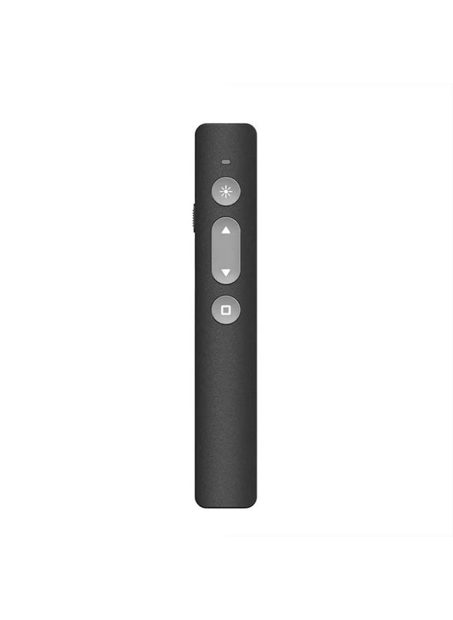BURAQ - B1 Multimedia Infrared Laser Pointer Teaching Business Wireless PPT Page Turning Pen(Black) - Image 1