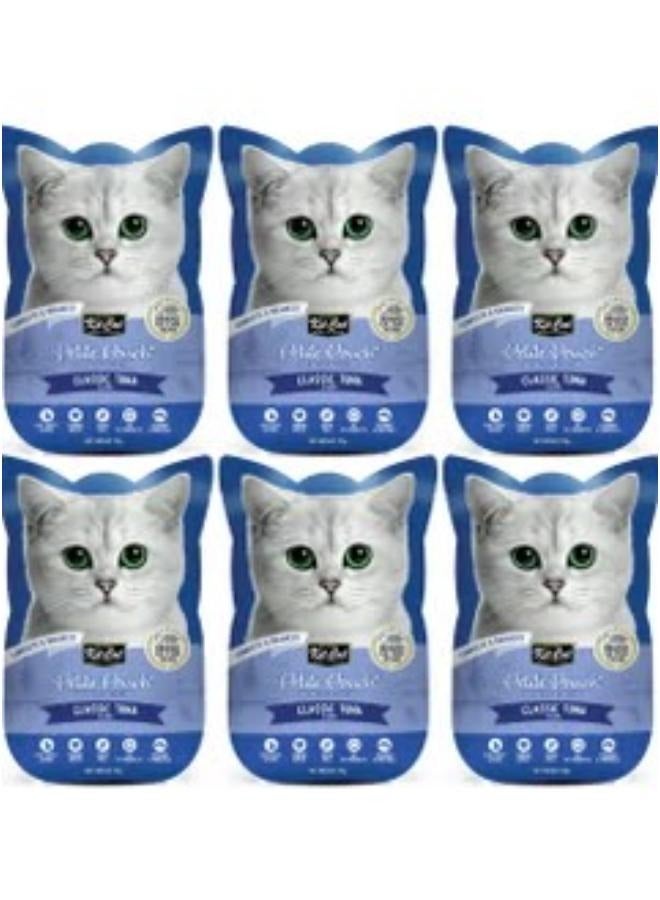 Kit Cat Cat Adult Wet Food Classic Tuna Flavor 70g Pack Of 6 - Image 1