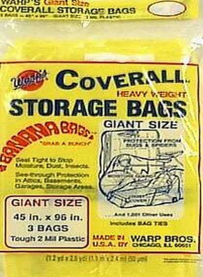 Warp's Storage Bag Banana Bag Giant Yellow 45" X 96" (Pack of 3)