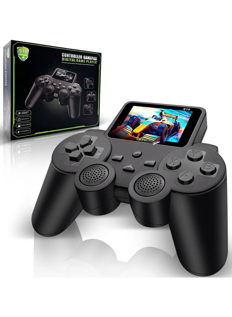 جهاز تشغيل العاب الفيديو الرقمية محمول باليد  في 1 بتصميم كلاسيكي كلاسيكي محمول مع بطارية قابلة لاعادة الشحن، هدية العاب للاطفال الاولاد والبنات - Image 1