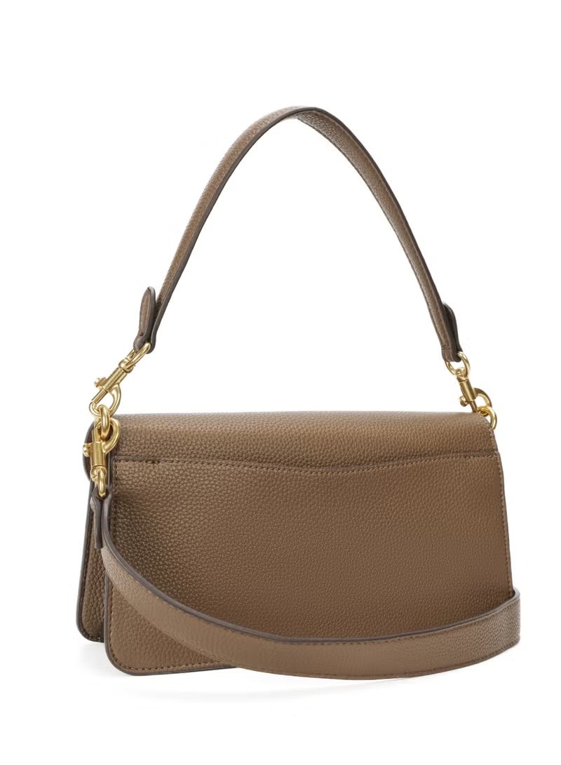 coachoutlet Premium Coach Designer Crossbody Bag, Taupe Pebbled Leather, Ideal Gifting Option for Middle Eastern Women - Image 5