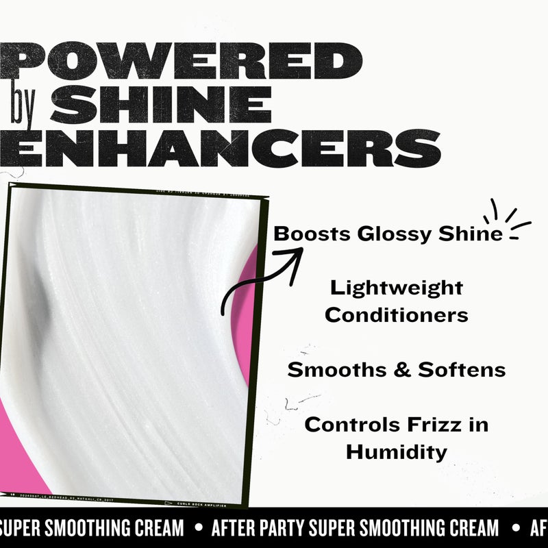 TIGI Bed Head After Party Super Smoothing Cream â€“ Anti Frizz Hair Styling Product, Humidity Protection for Frizzy, Dull, or Coarse Hair, 3.38 fl oz - Image 4