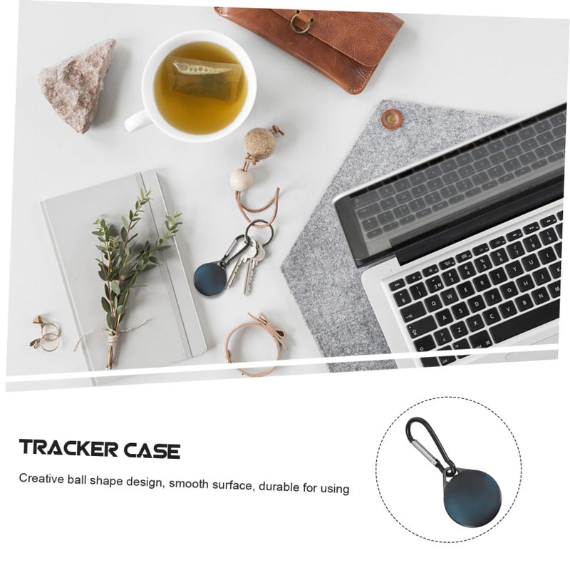 Pet Tracker Protective Case with Keychain Hook for Outdoor Use Black - Image 4