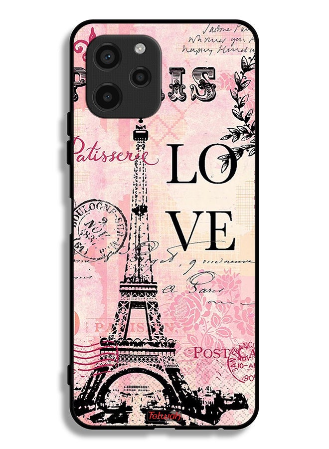 Tolwak Huawei nova Y61 Protective Case Cover Paris Love - Image 2
