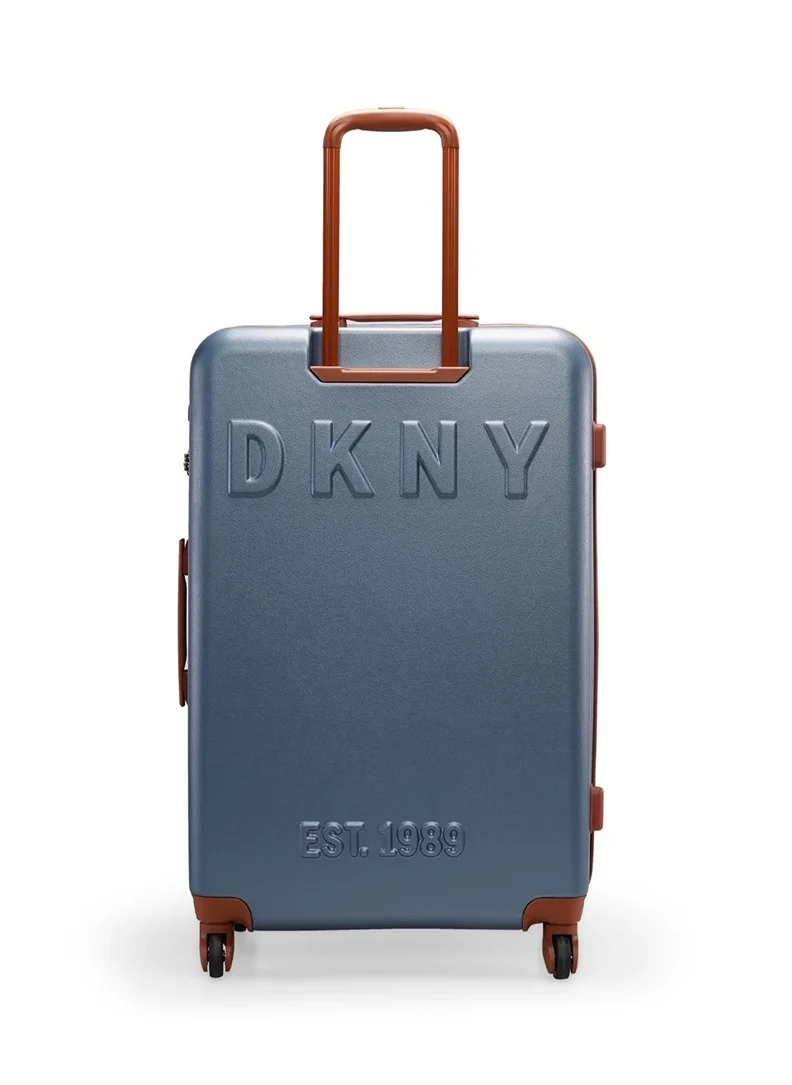 DKNY Dkny Promo Intl PM1 Hardside Luggage on Wheels for Unisex | Ultra Lightweight ABS on with Spinner Wheels 4 Color Denim