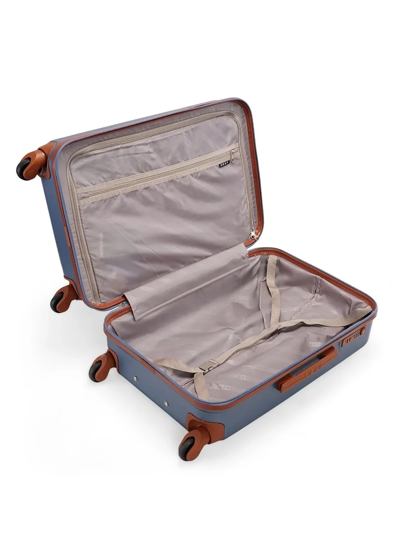 DKNY Dkny Promo Intl PM1 Hardside Luggage on Wheels for Unisex | Ultra Lightweight ABS on with Spinner Wheels 4 Color Denim