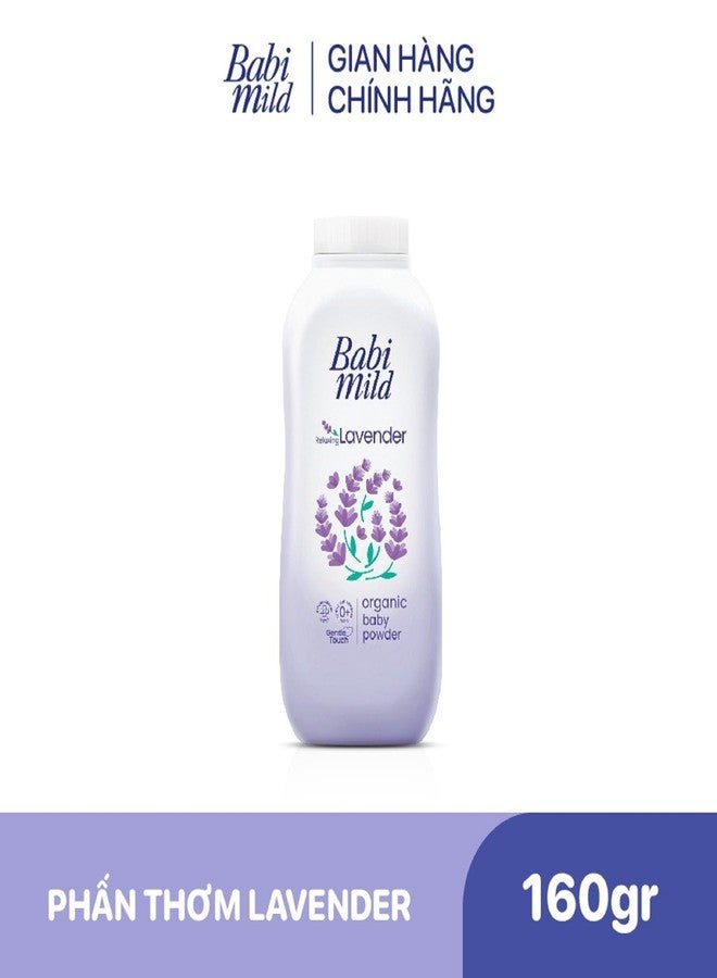 HANI PO™ Babi Mild Baby Powder - organic white lavender160G- Imported Product for Powder for girl baby | baby boy - Pack of 1 - Thailand Product - Image 5
