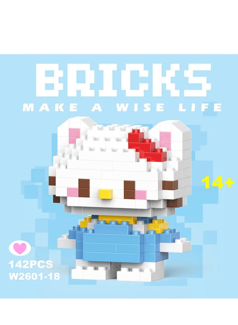 Bricks Micro-particle building blocks, children's toys, puzzles, assembling cartoon series, nano blocks - Image 1