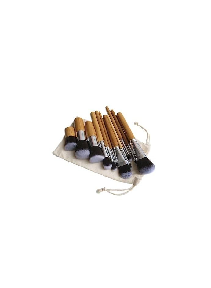 ORiTi 15 Colors Cosmetics Cream Contour Foundation Concealer Palette Kit with 11pcs Bamboo Brush - Image 3