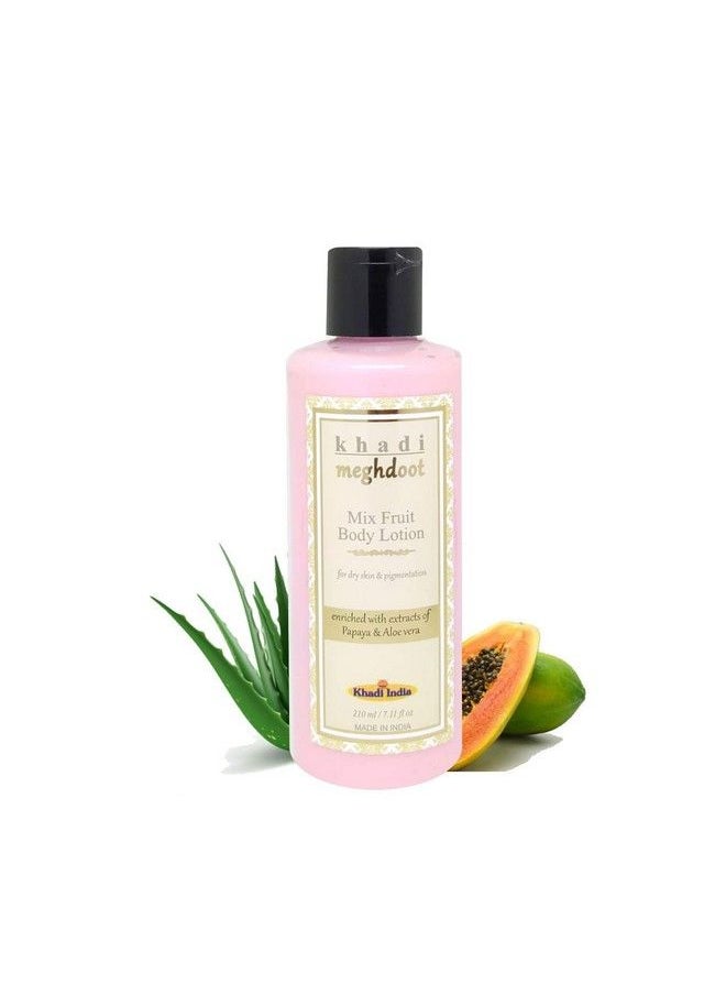 KHADI MEGHDOOT Mix Fruit Body Lotion 210Ml (Pack Of 2)  - Image 3