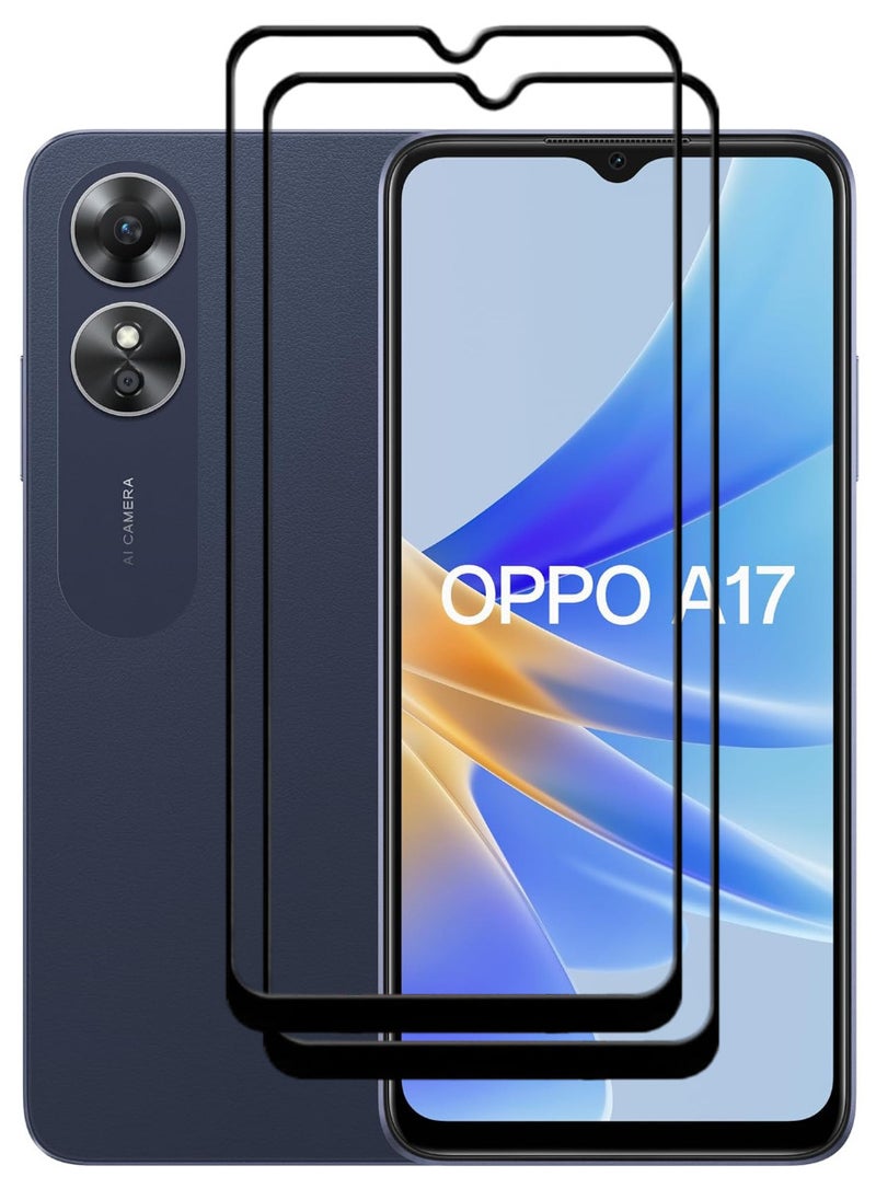 أكاليكس قطعتين، حماية شاشة،  لهاتف اوبوA17، جودة ممتازة. - Image 1