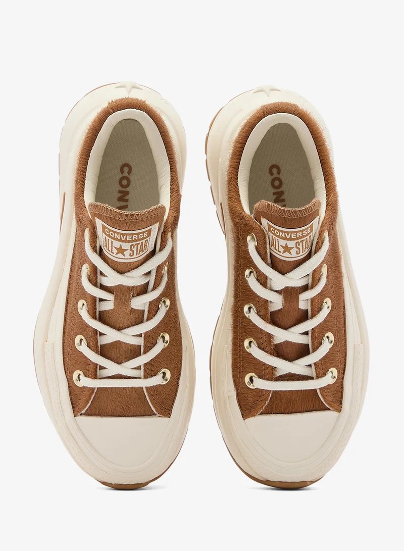 Converse DARK BROWN/BEIGE Run Star Crush for Women | Best Price UAE