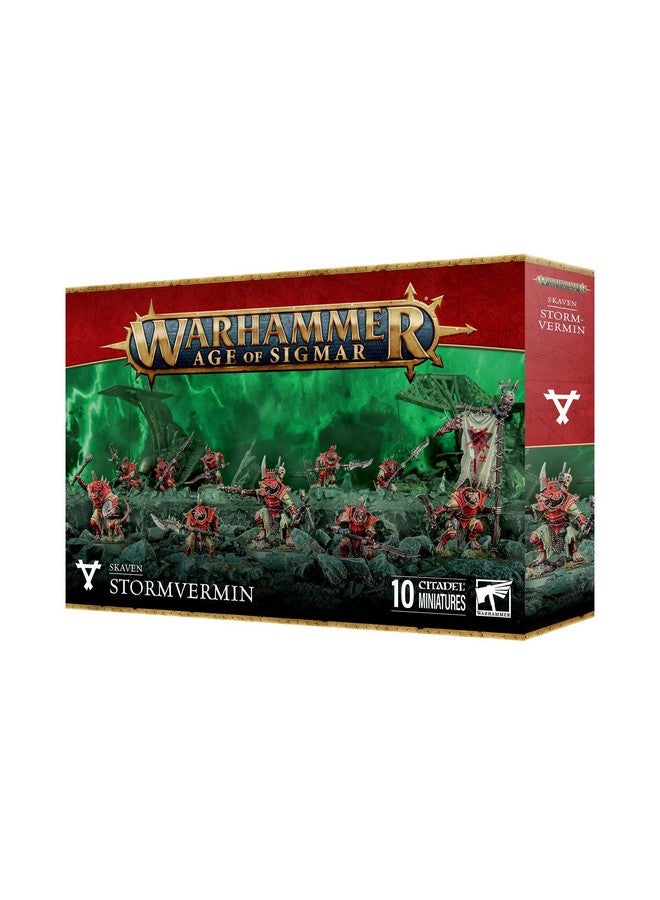 Games Workshop Warhammer Age of Sigmar: Skaven: Stormvermin GWS 90-07