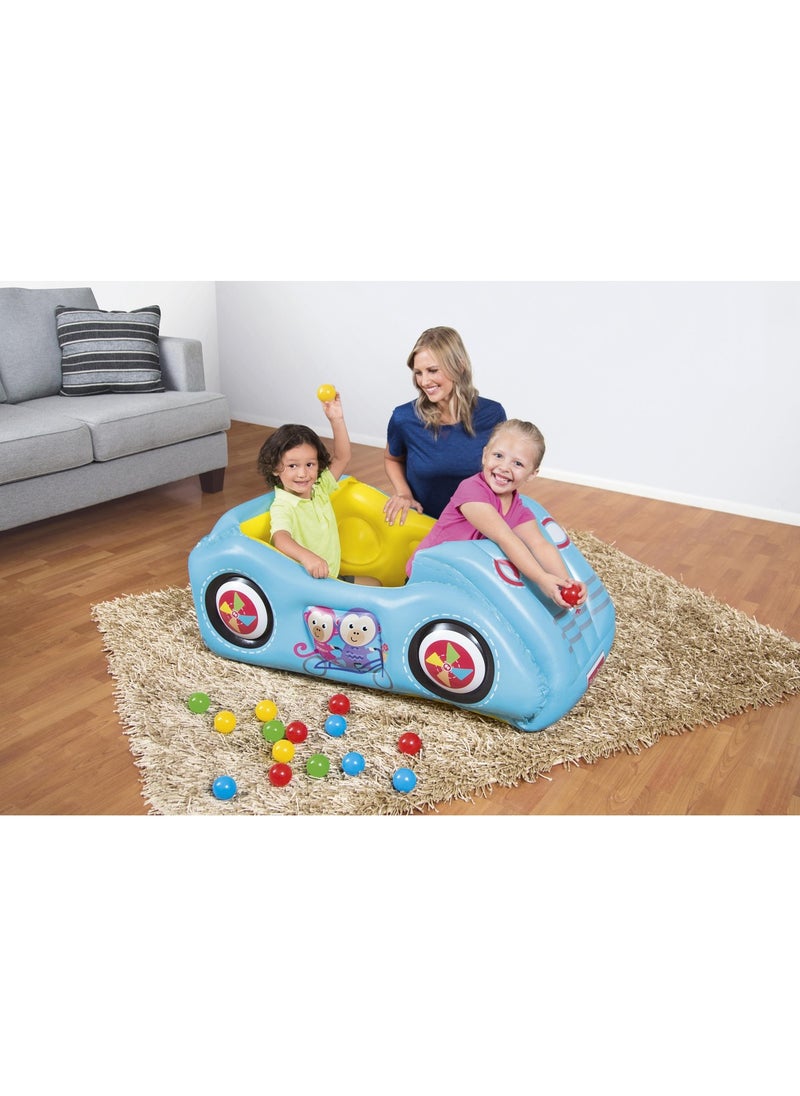 Bestway Bestway® Fisher-Price™ 47" x 31" x 20"/1.19m x 79cm x 51cm Race Car Ball Pit  - Image 3