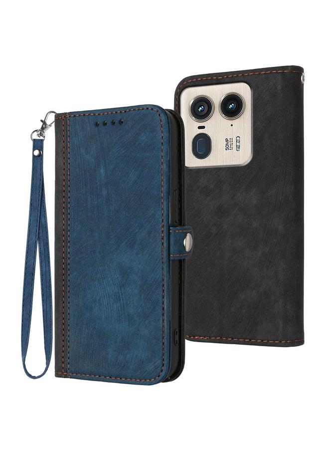 إيروريكس جراب هاتف موتورولا موتو X50 ألترا مع مشبك جانبي وحزام يد مزدوج الطي مصنوع من الجلد - Image 1