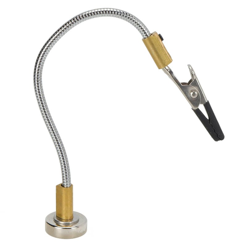klarako Flexible PCB Electronic Clamp with Welding Third Hand Tools, Strong Magnetic Base, Alloy Steel Material, Bent at Will, Multifunctional for DIY - Image 1