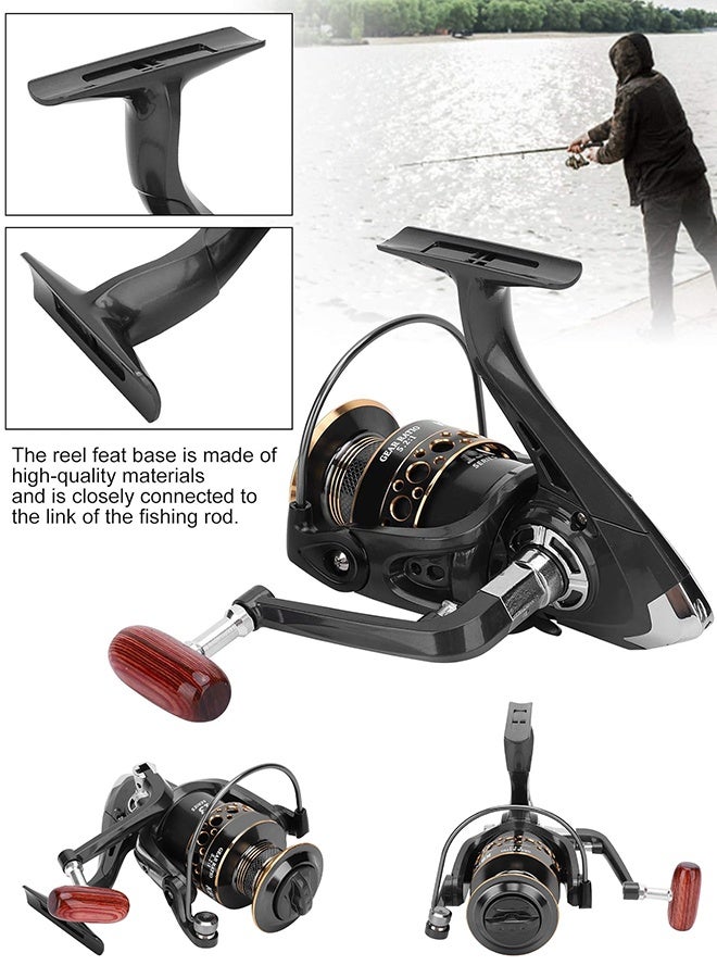 Polish'D Big Game Surf Spinning Fishing Reel, 20KG Drag Power Backlash-Free Bearings, Metal Reel Seat, Zinc Alloy Gear for Saltwater Inshore and Offshore Fishing - Image 4