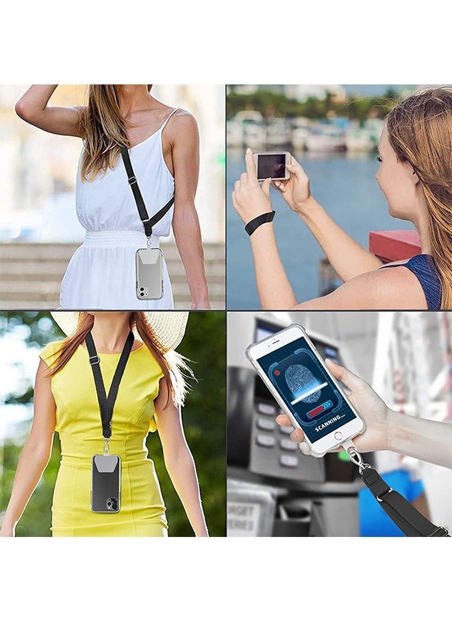 Garlo - Phone Lanyard, Cell Phone Lanyard Key Chain Holder Adjustable Nylon Phone Wrist Strap Compatible with iPhone Samsung Any Smartphones - Image 1